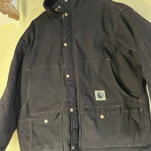 Men's Black Military Field Jacket